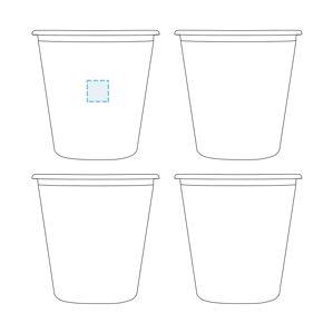 Compostable cups "Bionic" Bagasse